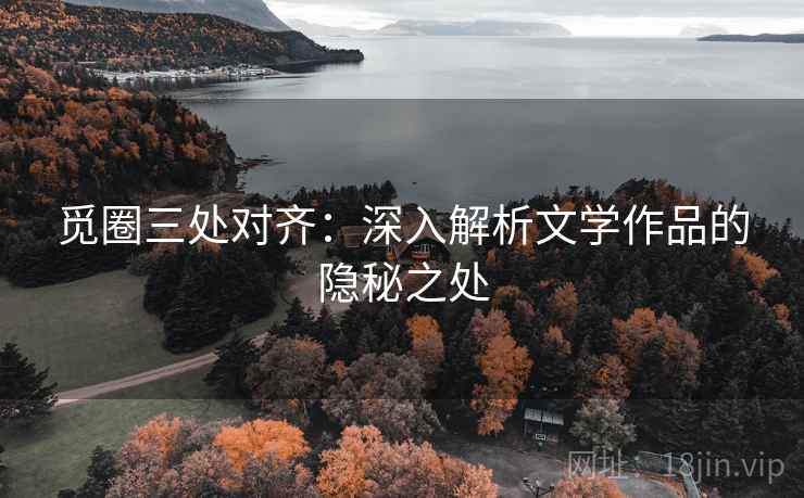 觅圈三处对齐:深入解析文学作品的隐秘之处 觅圈三处对齐:深入解析文学作品的隐秘之处